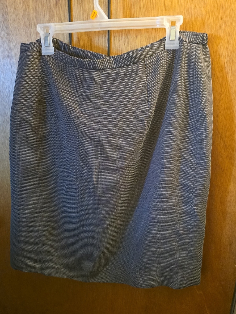 Karen Scott Gray A-Line Skirt